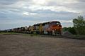 BNSF 135 at Dilworth, MN